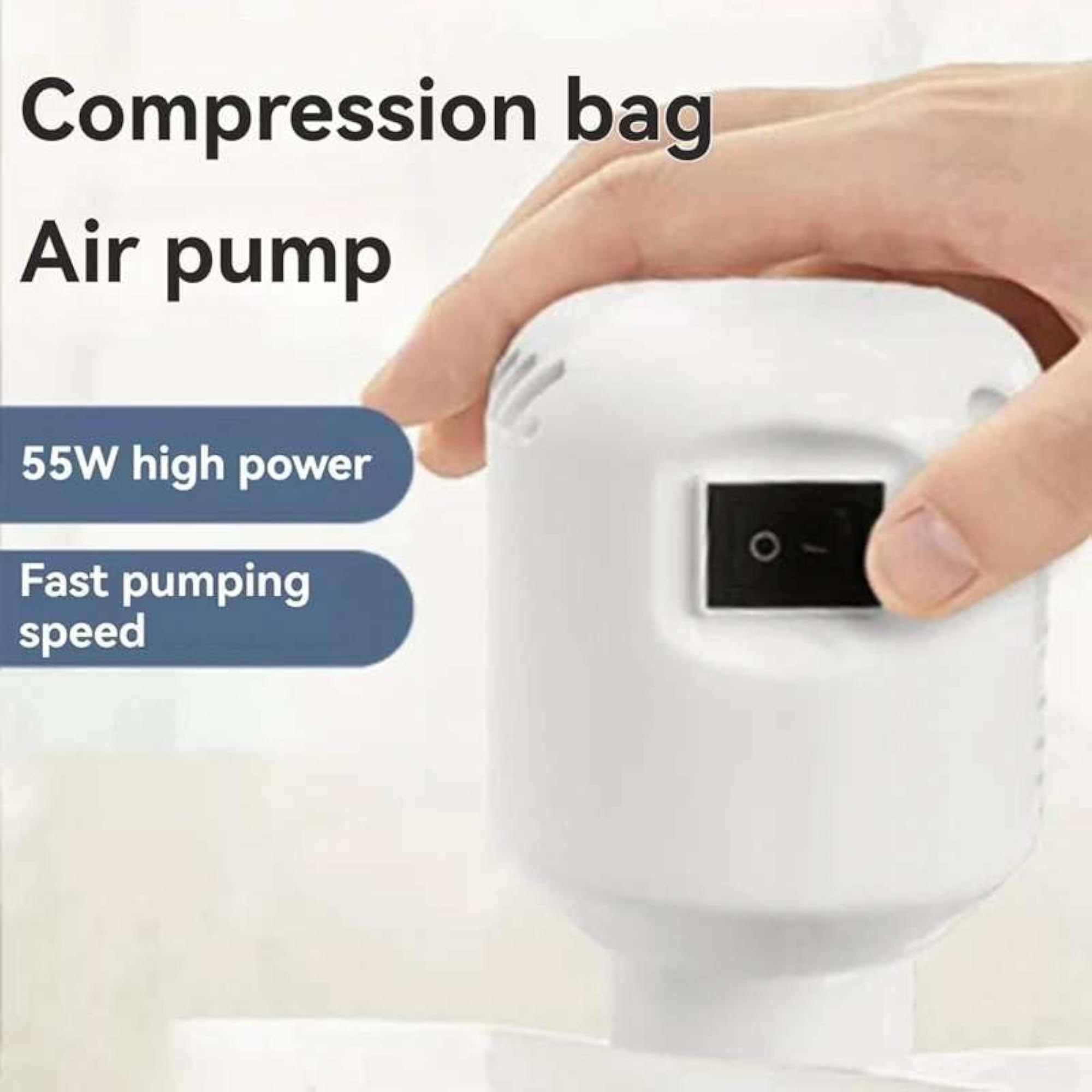 Space-Saving Vacuum Storage Bags with Electric Pump